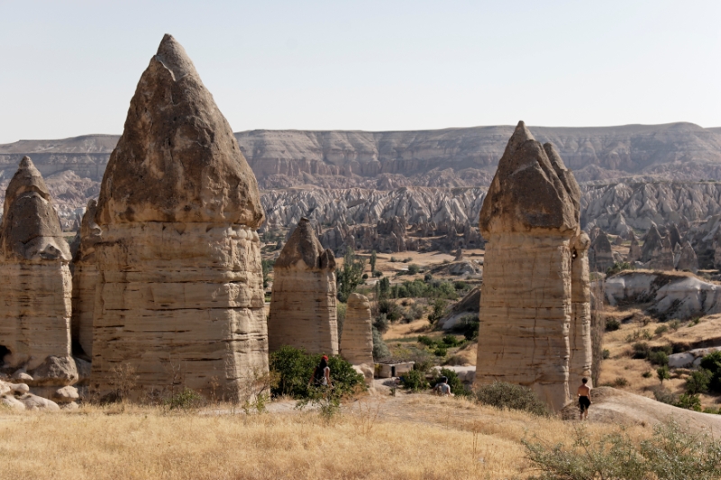 Fairy chimney rock formations, Goreme, Cappadocia Turkey 36.jpg - Goreme, Cappadocia, Turkey